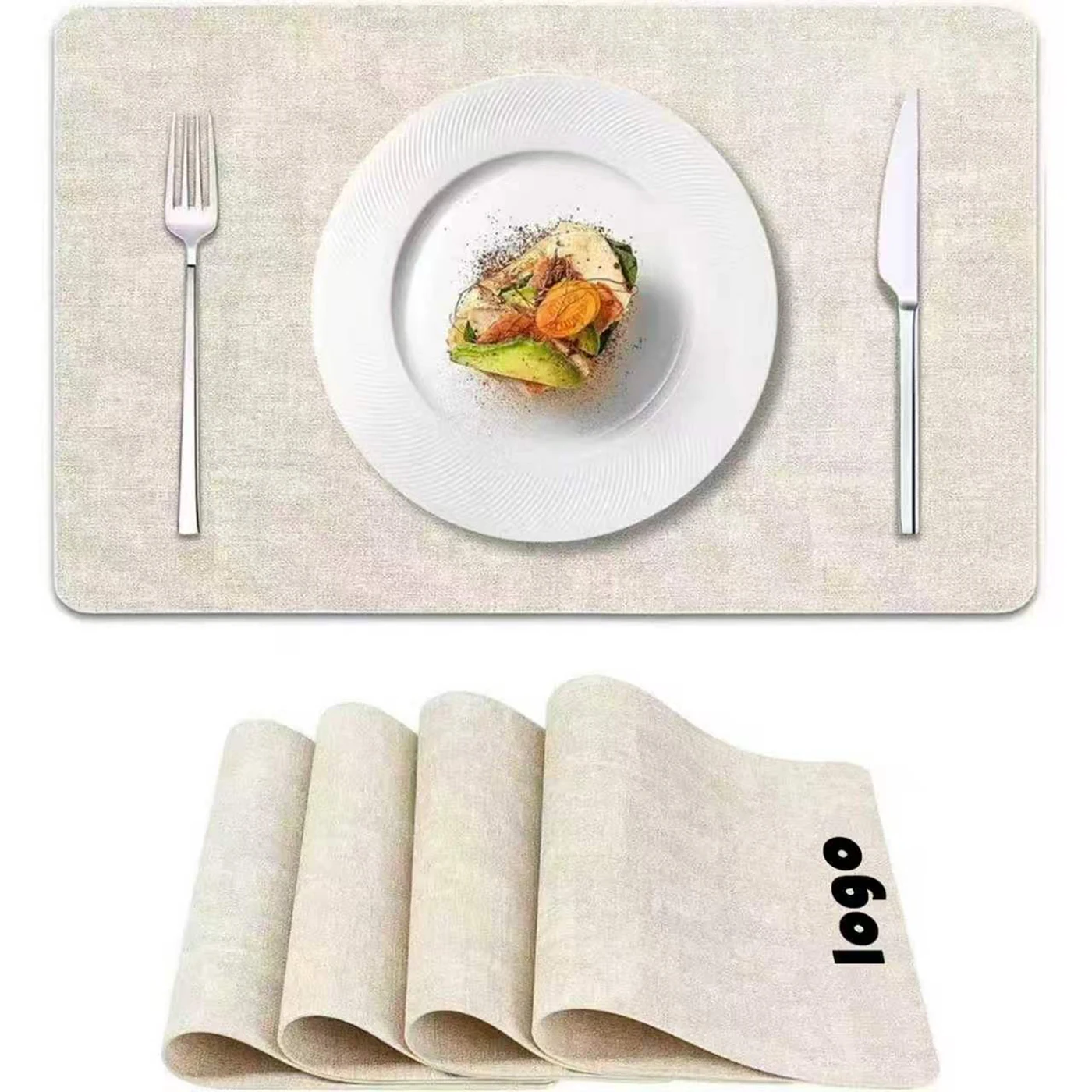 Waterproof Heat Insulation Square Placemats